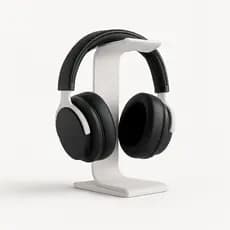 Suporte Headset Mesa Ergonômico Base Descanso Apoiador de Fone de Ouvido Porta Headphone TimeClick
