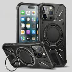 Capa Capinha Celular Case Compatível Com iPhone 11 12 13 14 Plus 15 16 Pro Max Com Suporte Vem