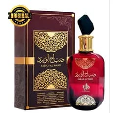 PERFUMES ÁRABES SABAH AL WARD 100ML com fixação prolongada e fragância marcante.