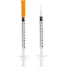 Seringa Insulina 0.5ml/50ui Agulha Ultra Fina 6,0x0,25mm 31g.