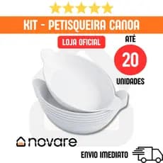Conjunto Petisqueira Plástica | 5 a 20 Unidades | Restaurantes Festas e Eventos | Novare