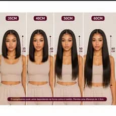 Lace Front Premium Cabelo Humano Liso 13x4