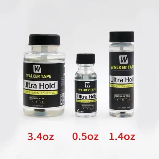 Cola Ultra Hold 41ml com Pincel – Fixação Forte e Duradoura para Wig, Prótese e Full Lace
