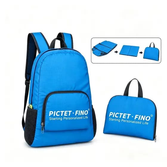 Mochila Para Trilha Leve Dobrável Caminhada Fitness Prático