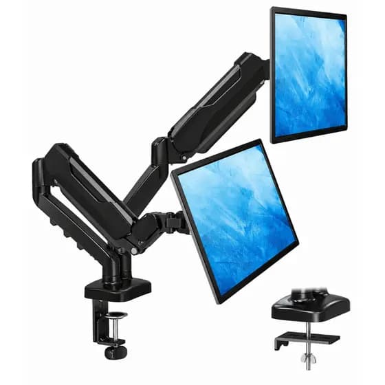 Suporte Monitor Articulado Mesa Ajustavel Rotação De 360°