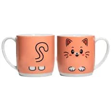 CANECA PORCELANA 360 ML PET CAT COM CAIXA