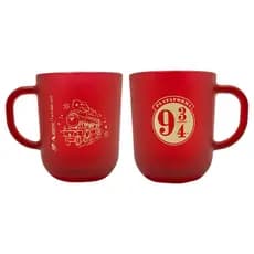 CANECA DE VIDRO PRIME HARRY POTTER ELEMENTOS 300 ML CAIXA - PLATAFORMA 9 3/4