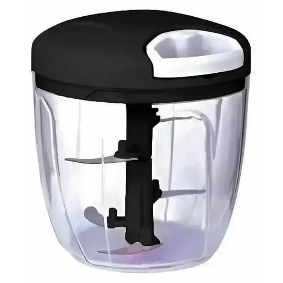 Triturador processamentos de alimentos manual - ACRILICO C/5 LAMINAS 900ML