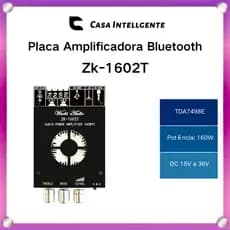Placa Amplificadora Bluetooth Daakro Zk-1602t 160w+160w
