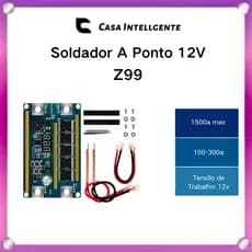 Z99 Soldador A Ponto 12V 18650 Bateria De Lítio Armazenamento De Energia Máquina De Solda Placa De Circuito Impresso
