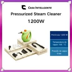 1200W 700ML 110v Pressurized Steam Cleaner For Home Portable Sofa Clothes Car Seats Kitchen