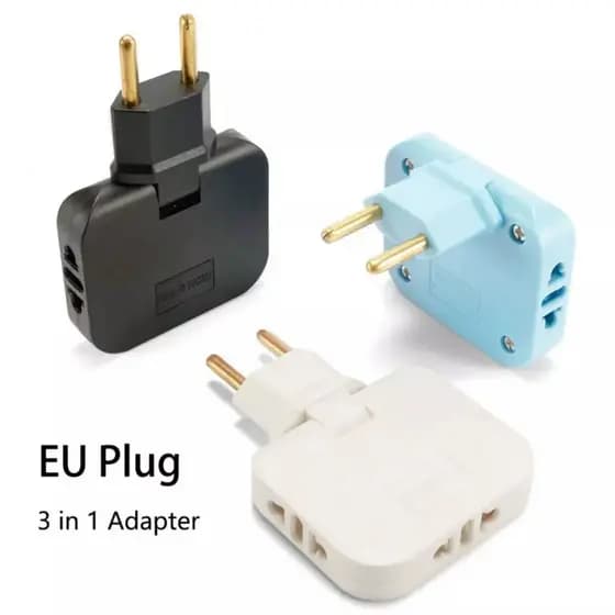 Adaptador Benjamin Articulado Deslocado 10A tomada Resistente Bivolt universal