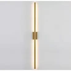 ARANDELA LUMINÁRIA  LED 12W DOURADO TOM DA LUZ BRANCO QUENTE - FONTE DO LED