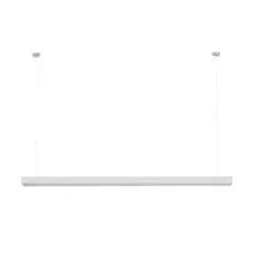 Pendente LED Sagittarii Linear 3000K 24W Bivolt Metal e Acrílico Branco - Iluminação - Decoração