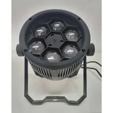 CANHÃO DE LED PROJETOR BEE EYE 6 LEDS DE 12W RGBW ROTATIVO BALADA E FESTAS - ILUMINAÇÃO-FONTE DO LED
