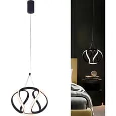Pendente Luminária LED 20 cm Luz Branco Quente 39W Bivolt -Iluminação - Sindora - Fonte do Led