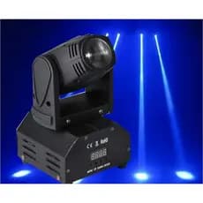 MINI BEAM MOVING LED LIGHT 12W RGBW BIVOLT ILUMINAÇÃO PARA FESTA E EVENTOS -DECORAÇÃO - FONTE DO LED