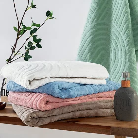 Toalha de Rosto Avulsa Dunna 80cm x 50cm Super Macia Fio Penteado 100% Algodão