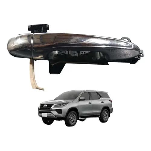 Maçaneta Externa Traseira Direita Toyota Hilux Sw4 2023 Prateado Traseira