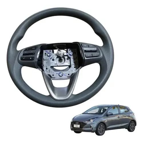 Volante Direção Hyundai Hb20 2020 A 2026 Cinza