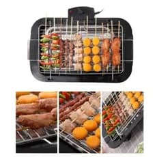 Churrasqueira Elétrica Interior Exterior Sem fumaça Grelhador Portátil Cozinha 110v-XWG