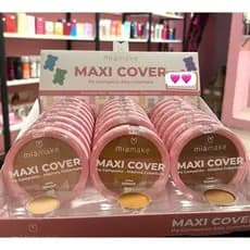 Pó Compacto Miamake Maxi Cover - Alta Cobertura
