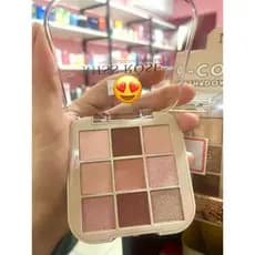 Paleta de sombras Miss Rôse - 9 CORES