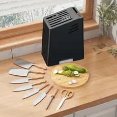 Porta Facas Metálico - Suporte Organizador Para Sua Cozinha
