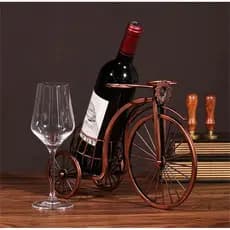 Suporte para Vinho Bicicleta Vintage – Decoração de Mesa e Bar com Estilo Retrô