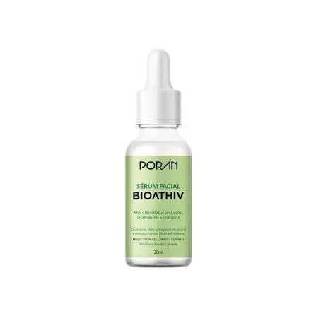 Sérum Facial Bioativ Porán Controla Oleosidade Calmante e Antiacne