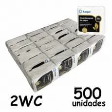 Guardanapo de Papel 500un Fardo Com 10 Pacotes de 50 Folhas - 100% Celulose