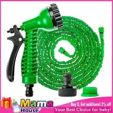 Mangueira Extensível Para Lavagem De Carros Jardim 75 Pés Mangueira Retrátil/extensível 15m