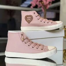 tenis botinha com pingente white star original