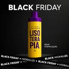 Progressiva Sem Formol Lisoterapia - Kit Pós Quimica 500ml Shampoo e condicionador Contem VARIAÇÃO