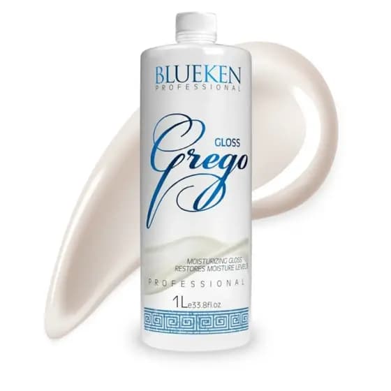 Blueken Gloss Grego Progressiva 1L Tratamento Capilar Anti Frizz Profissional