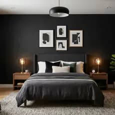 Papel de parede para o quarto, cor preto, papel de parede para sala autoadesivo