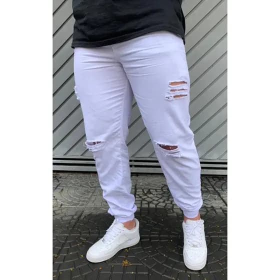 Jogger Masculina Sarja Streetwear | Bolsos Funcionais e Cordão