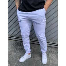 Calça Jogger Masculina Branca Casual Enfermeiro Slim Promoção Imperdível Ano Novo