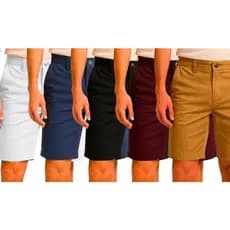 Bermuda de Sarja Premium Street Style Varias Cores