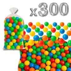 Bolinha Plástica Colorida Para Piscina de Bolinhas 50, 100, 200, 300 unidades