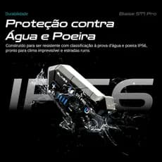 BLAISE S1 PRO/Fone de ouvido Bluetooth para motocicleta/Câmera veicular/Câmera HD ajustável 360°