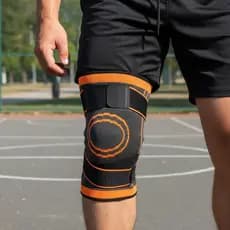 Joelheira Ortopédica Esportiva Unissex P/ Dor Joelho 1 Unid