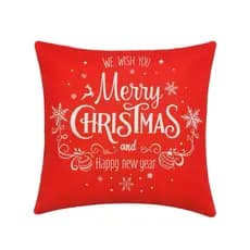Par de Capa de Almofada Natalina 45x45 enfeite natal sofa de natal  ✨🎄