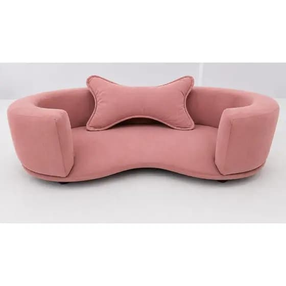 Caminha Cama Pet Luxo Estofada Para Cachorro Pequeno e Gato Sofá Pet Confortável Resistente Premium