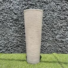 Vasos de polietileno para plantas decorativo Coluna Texturada Ibiza
