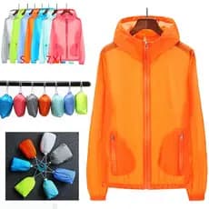 (S-7XL) Jaqueta de Proteção Solar para Caminhada para Homens e Mulheres, Ultra-Leve para Corrida, Pesca, Ciclismo, Jaque