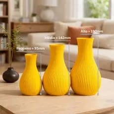 ✨ Conjunto de Vasos Decorativos  – Design Moderno e Elegante ✨