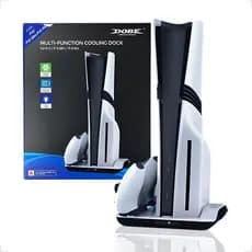 Multifuncional Base Carregador De Controle Suporte Console Cooler PS5/PS5SLIM/PS5PRO Dobe TP5-05102
