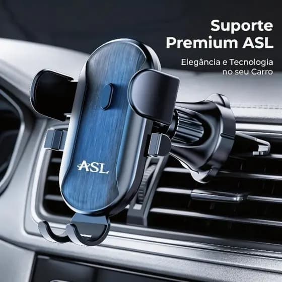 Suporte Celular Veicular ASL SV60 Encaixe Saida Ar Condicionado 360°