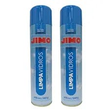 Kit 2 Limpa Vidros Jimo em Espuma – Brilho e Transparência Profissional na Limpeza de Vidros e Espelhos